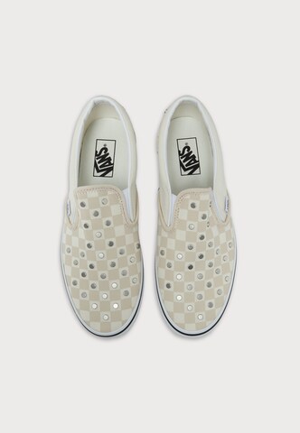 Slip on 'CLASSIC' VANS en gris : au dessus