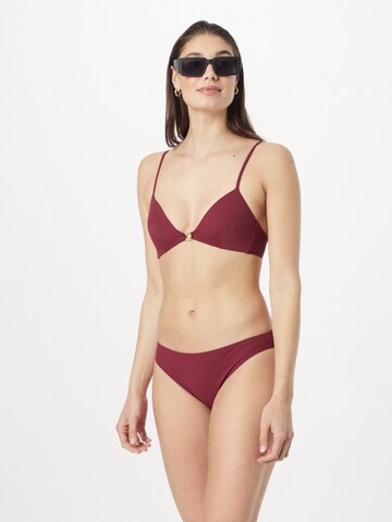 Calvin Klein Swimwear Bikini Bottoms in Red