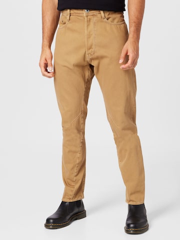 G-Star RAW Regular Jeans 'Arc 3D' in Brown: front