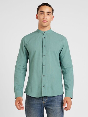 Trendyol Regular fit Overhemd in Groen: voorkant