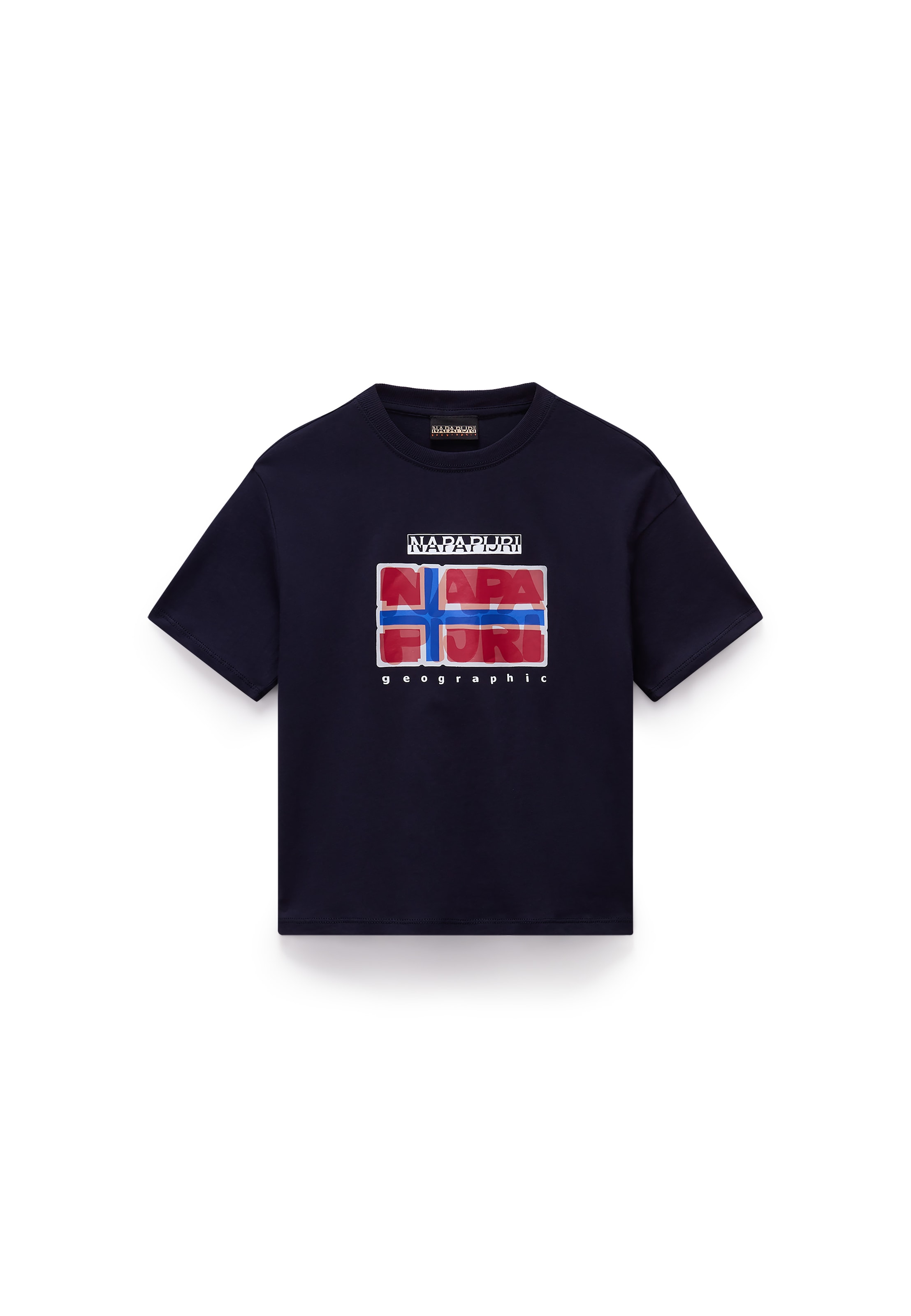 T-Shirt 'S-Sella' NAPAPIJRI en bleu : devant