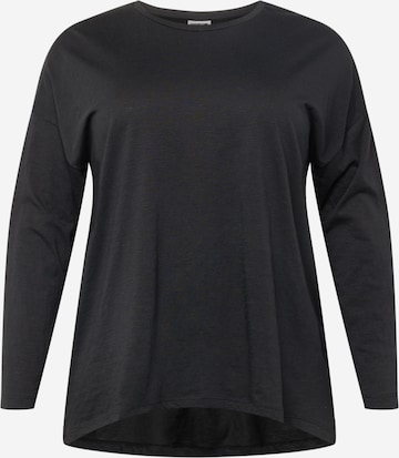 Noisy May Curve Shirt 'MATHILDE' in Black: front