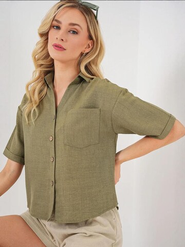 Chemisier Bigdart en vert