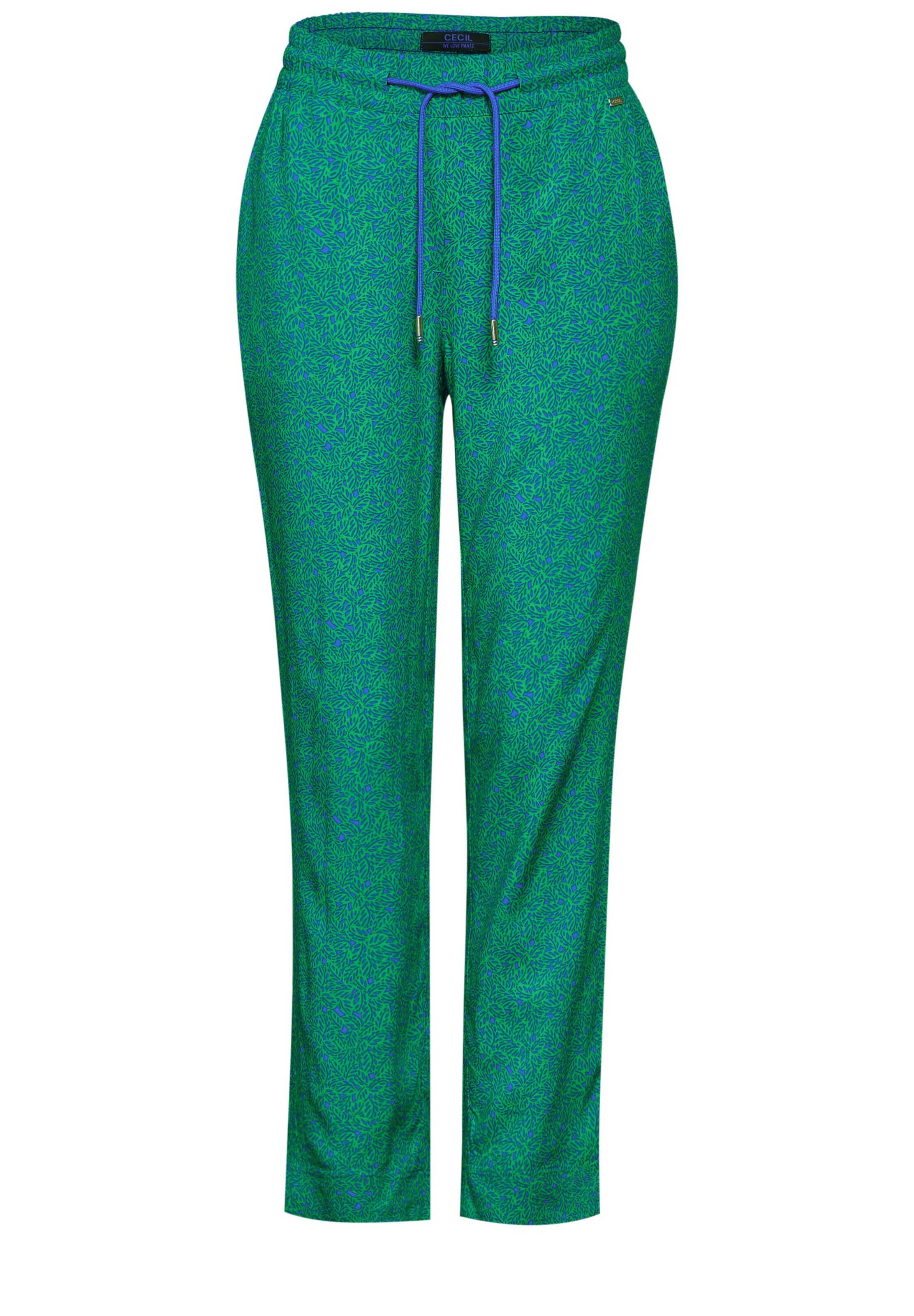 CECIL Loosefit Hose in Grün: Vorderseite