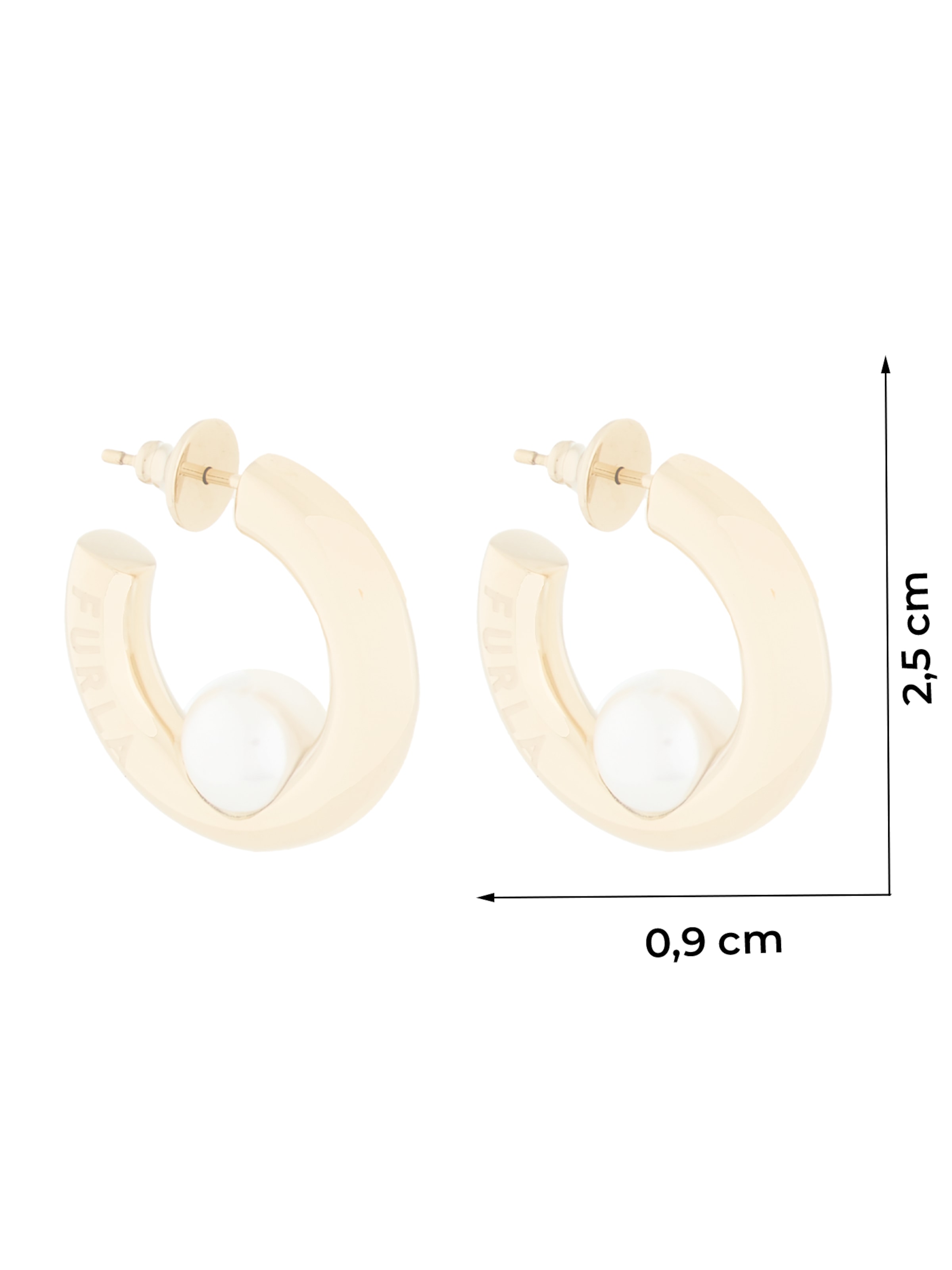 FURLA Ohrringe 'Piercing' in Gold