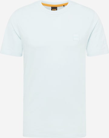 BOSS Orange - Camisa 'Tegood' em azul: frente