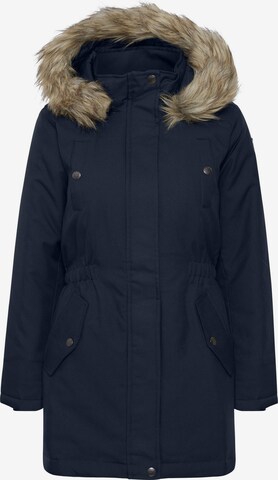 Oxmo Winter Jacket ' Maribel ' in Blue: front