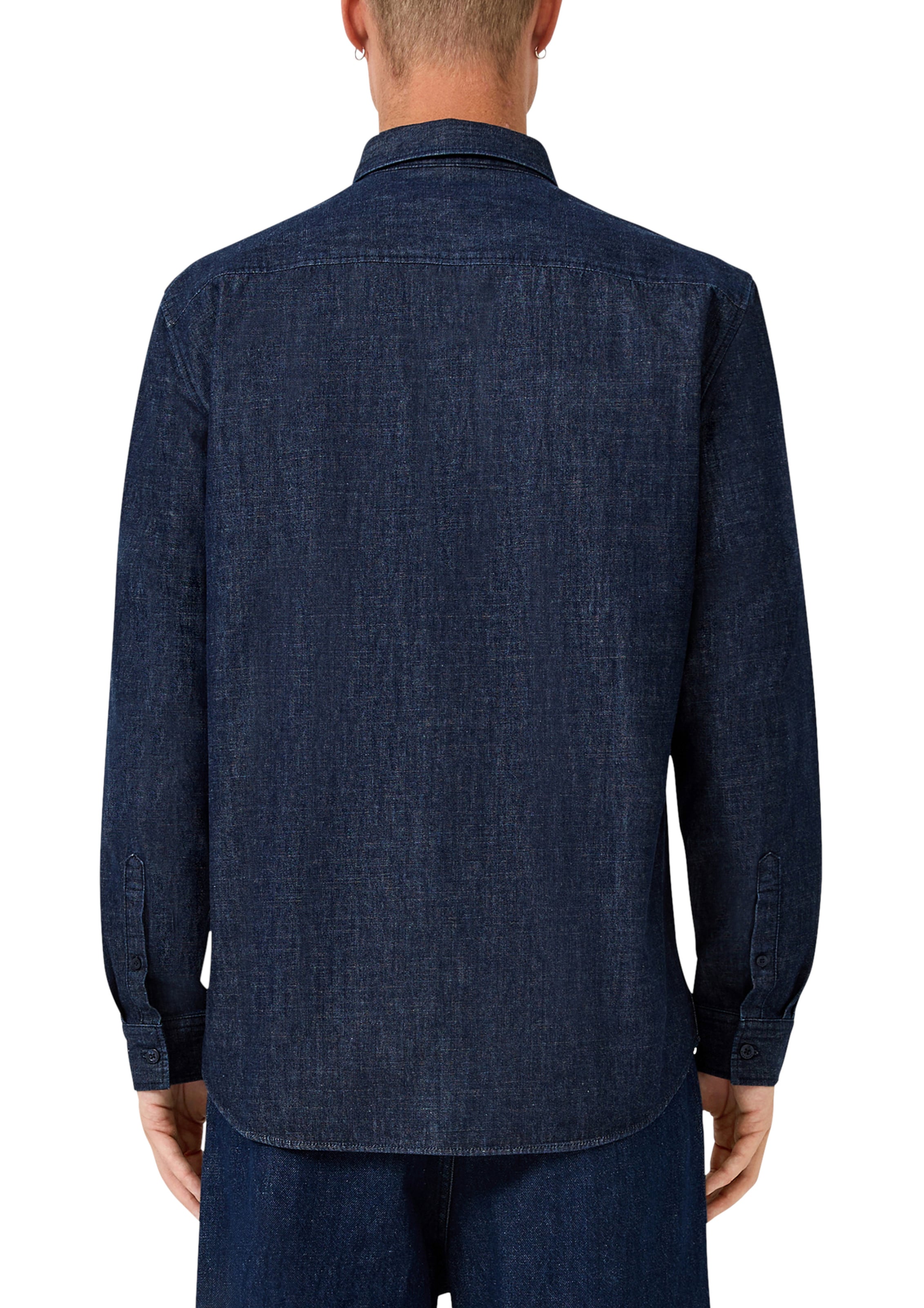 Coupe regular Chemise QS en bleu