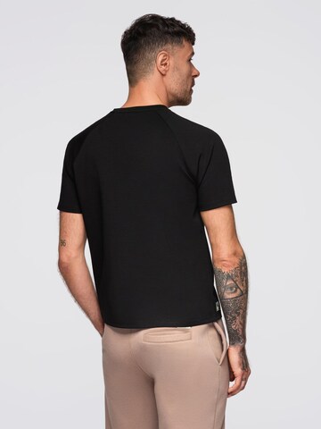 Ombre Shirt in Black