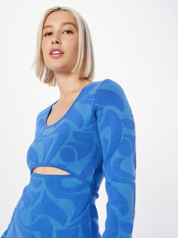 The Wolf Gang - Vestido de punto 'Cana' en azul