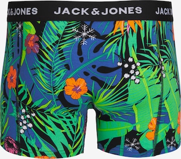 JACK & JONES Boxershorts 'FLOWER' in Groen