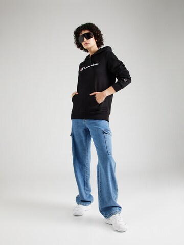 juoda Champion Authentic Athletic Apparel Megztinis be užsegimo