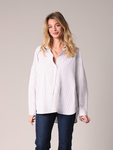 Chemisier 'Owany' Deeluxe en beige : devant