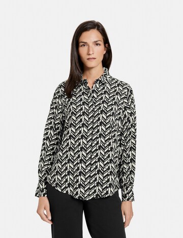 GERRY WEBER Bluse in Schwarz: predná strana