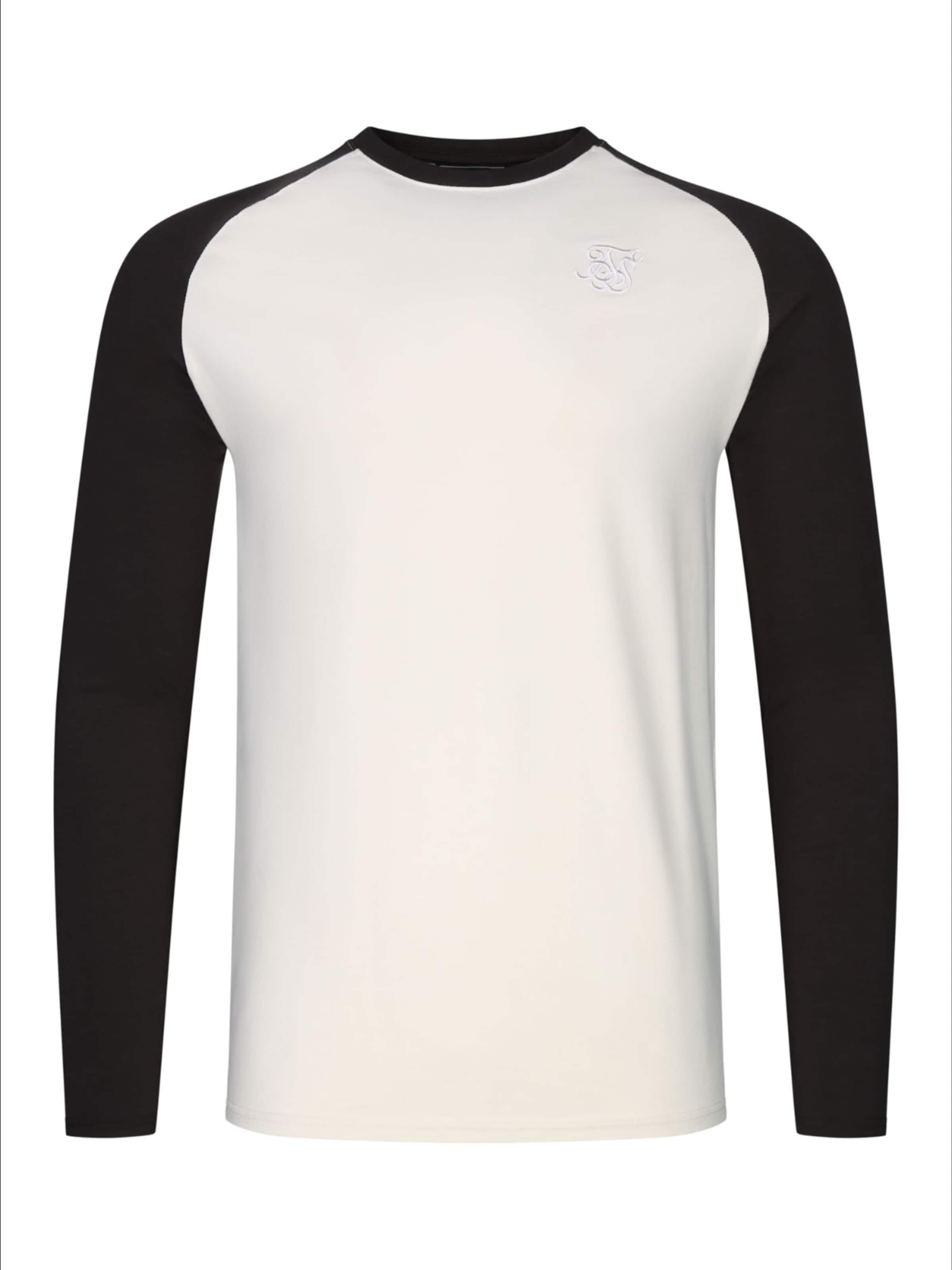 T-Shirt SikSilk en beige : devant