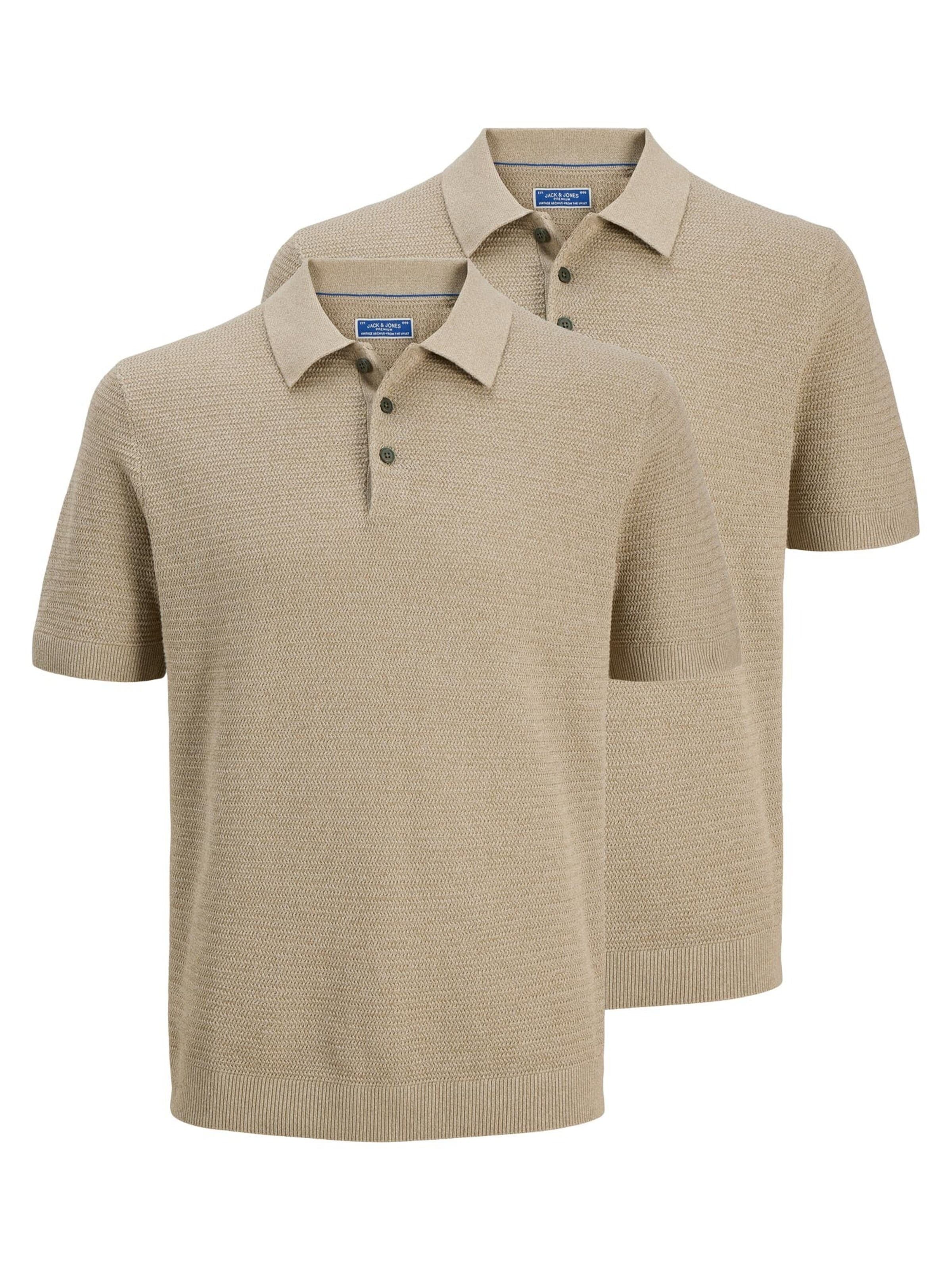JACK & JONES Shirt 'Bluriley' in Brown: front