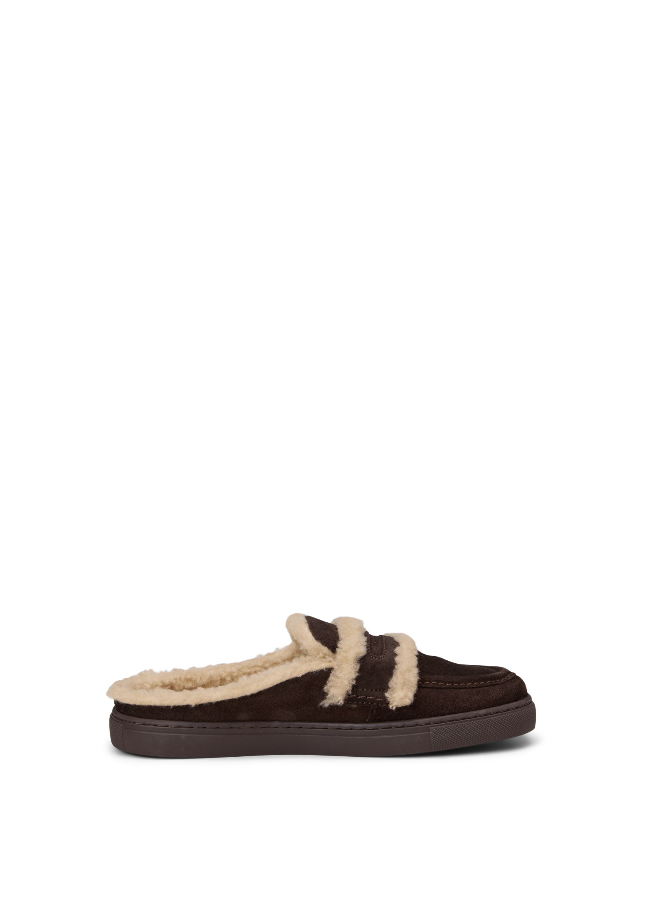 Marc O'Polo Mule 'Kara' in Brown: side