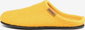 Gottstein Slippers 'Alpine Light' in Yellow: front