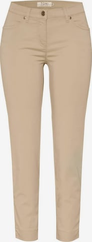 TONI Regular Jeans in Beige: front