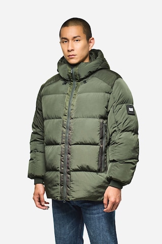 Weekend Offender Winter jacket 'AMSTERDAM PRIMALOFT' in Green: front