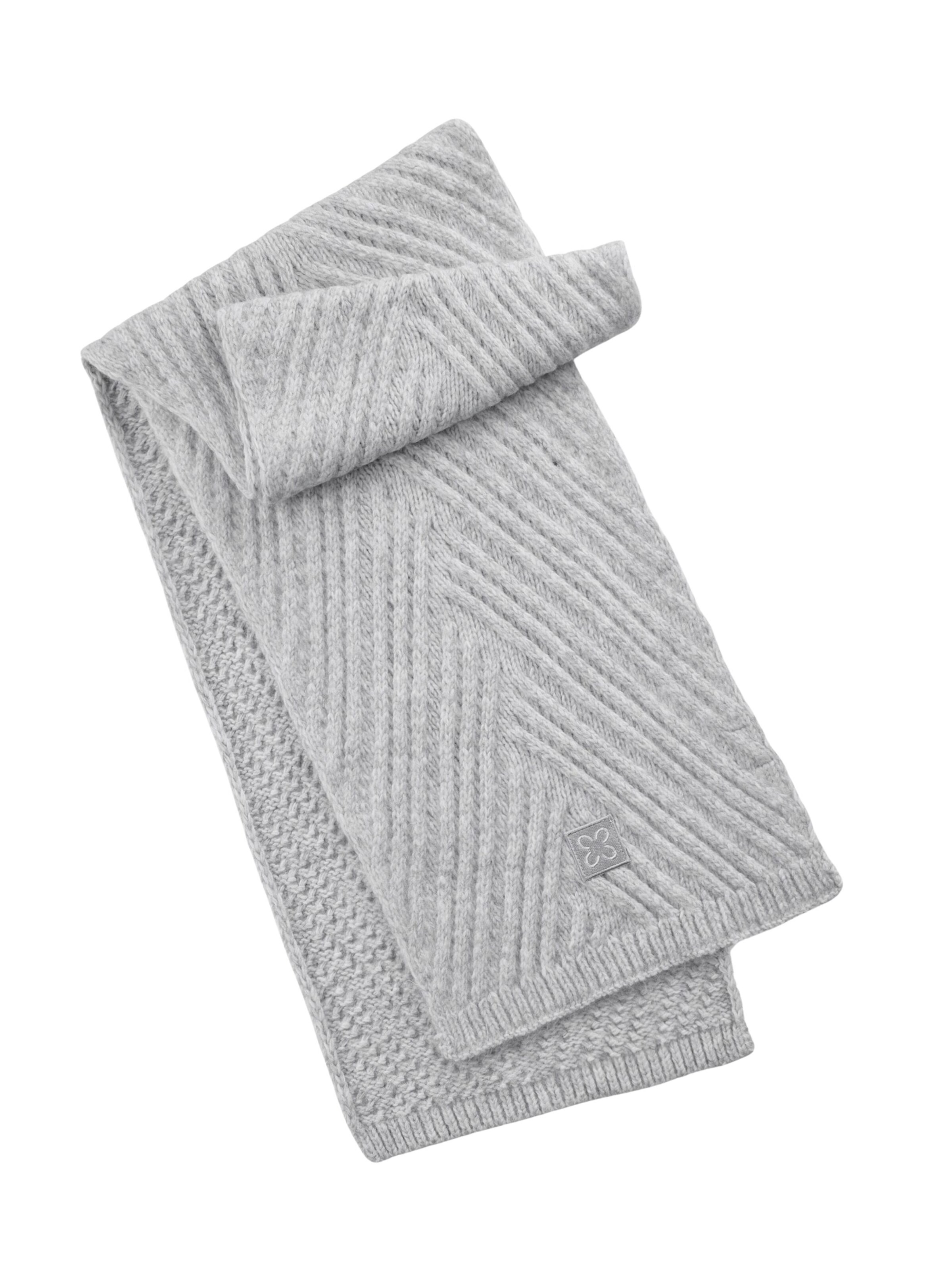 CODELLO Schal in Grau: Vorderseite