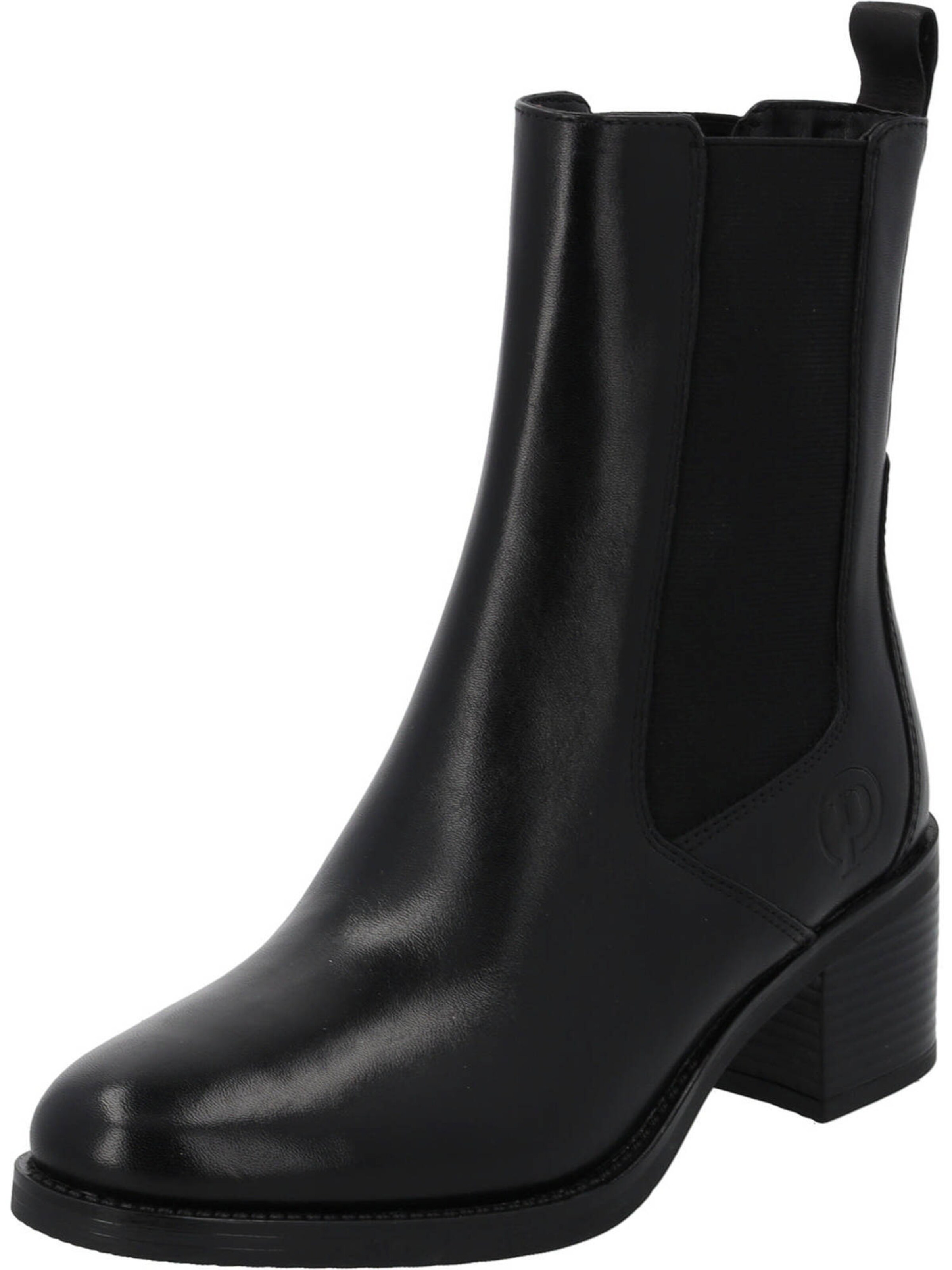 Palado Chelsea Boots 'Chiharu' in Schwarz: Vorderseite