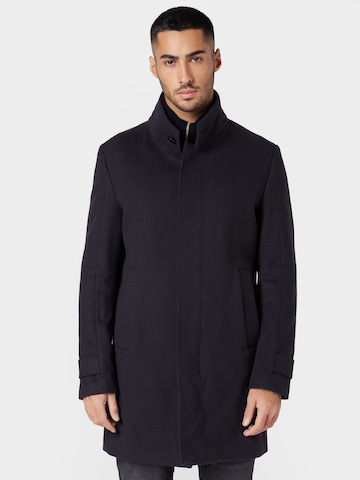 STRELLSON Přechodný kabát – modrá: přední strana