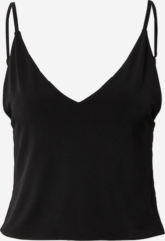 A LOT LESS Top 'Jane' in Black: front