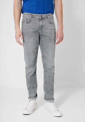 Street One MEN Regular Jeans in Grey: front