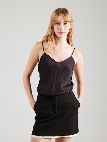 Karl Lagerfeld Top in Black: front