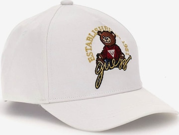 GUESS Mütze in Weiß: Vorderseite