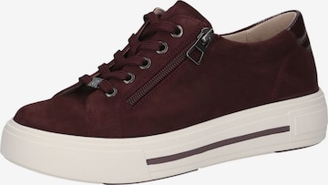 Baskets basses CAPRICE en rouge : devant