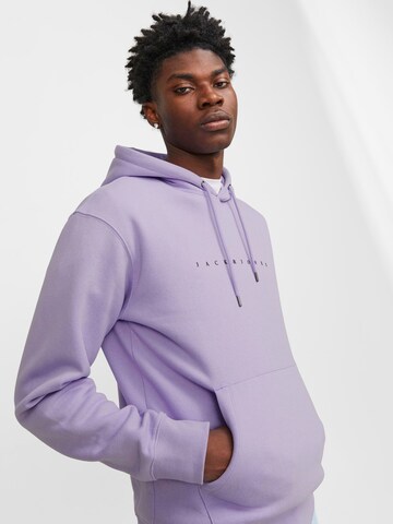 Sweat-shirt 'Star' JACK & JONES en violet