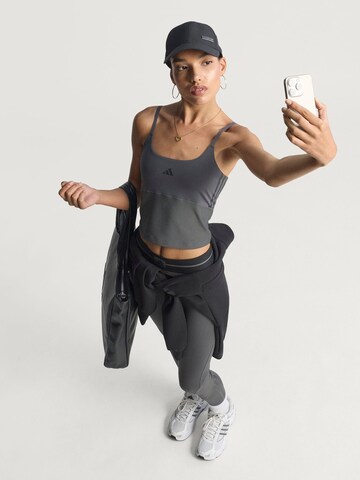 ADIDAS PERFORMANCE Sports top 'Hyperglam' in Grey