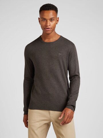 Lindbergh Regular Fit Pullover in Braun: Vorderseite