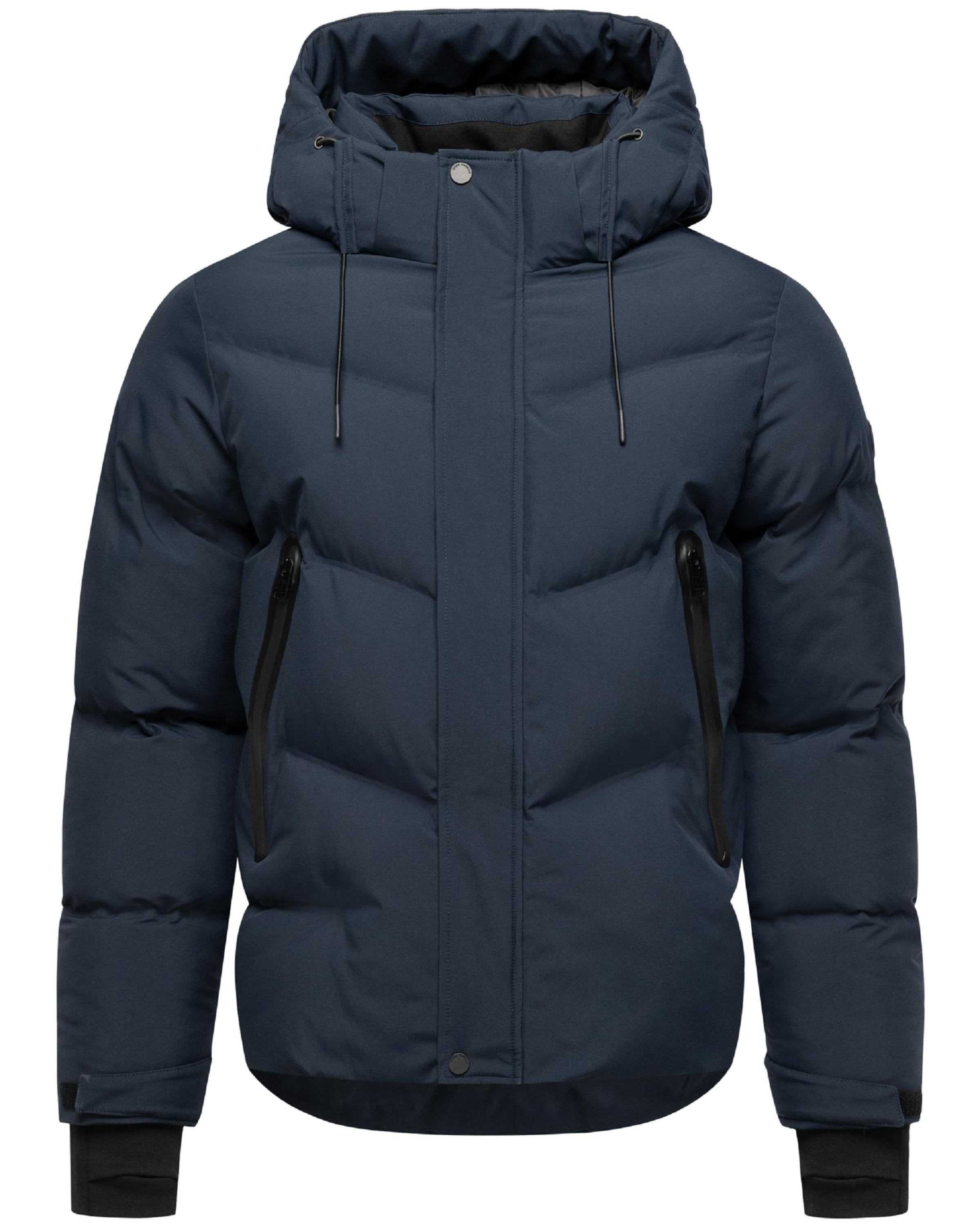 STONE HARBOUR Winterjas in Blauw: voorkant