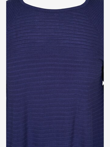 Zizzi Pullover 'Amelia' in Blau