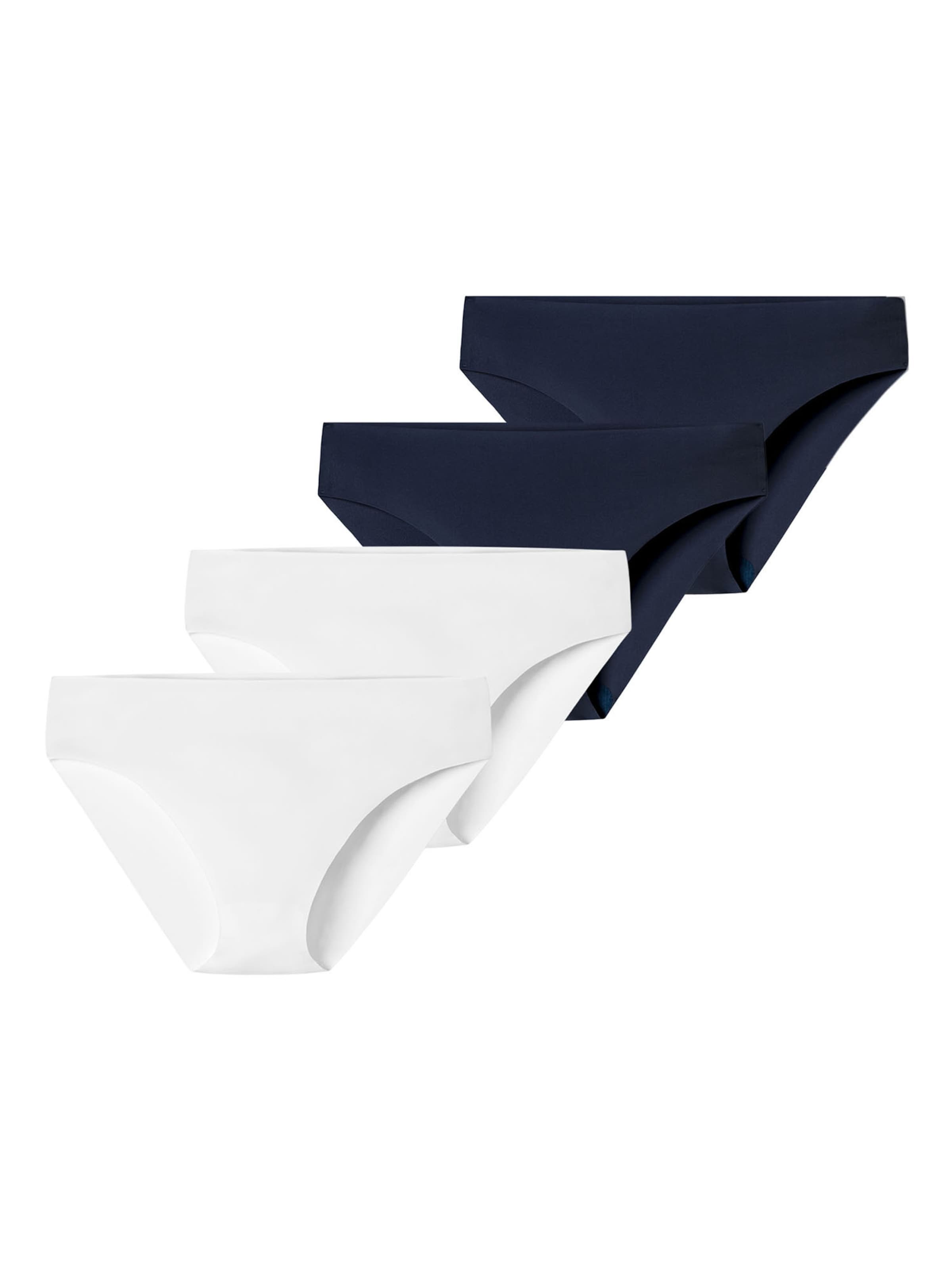 SCHIESSER Slip ' Invisible Light ' in Blue: front