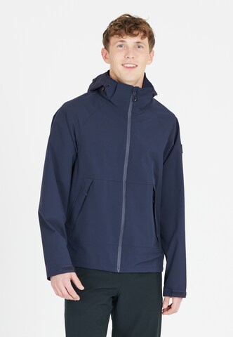 Weather Report Outdoor jacket in Blue: front