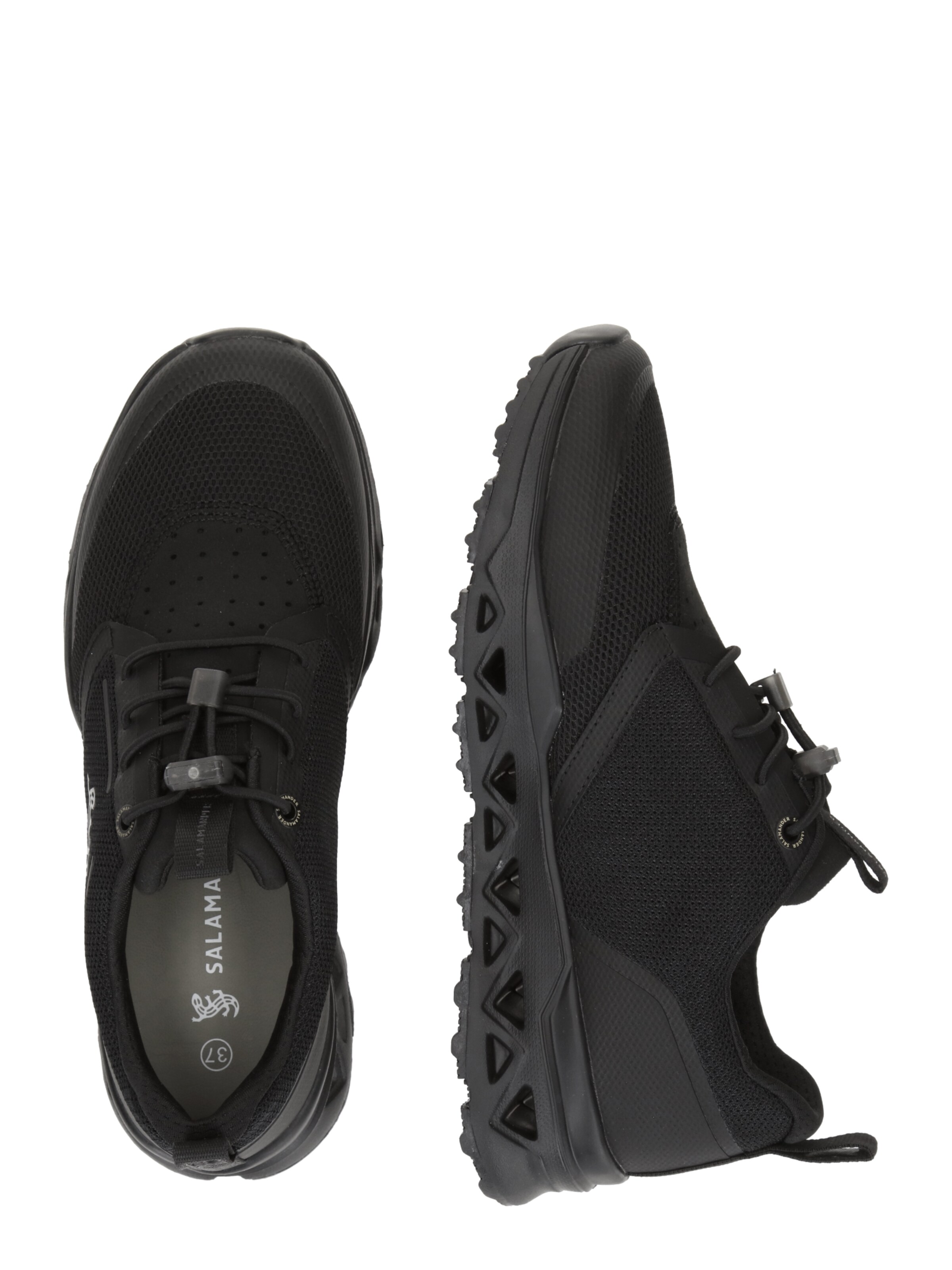 Baskets basses SALAMANDER en noir