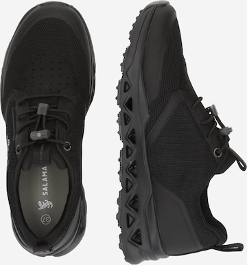 Zapatillas Bajas Salamander Mujer - Gris Claro, Piel Rugosa, Suela Antideslizante, Plantilla Extraíble