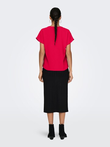 JDY Bluse 'JDYLION' in Rot