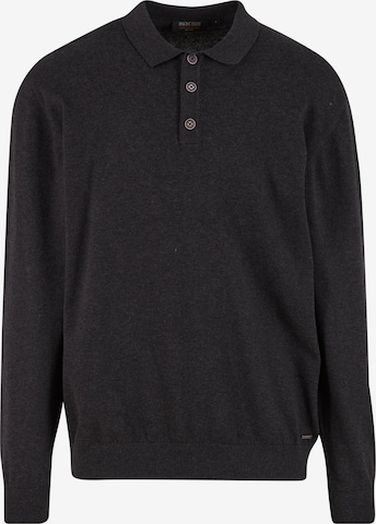 INDICODE JEANS Trui 'Zander' in Grijs: voorkant