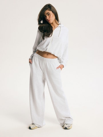 ESOTIQ Wide leg Pants 'Powerhouse' in Grey