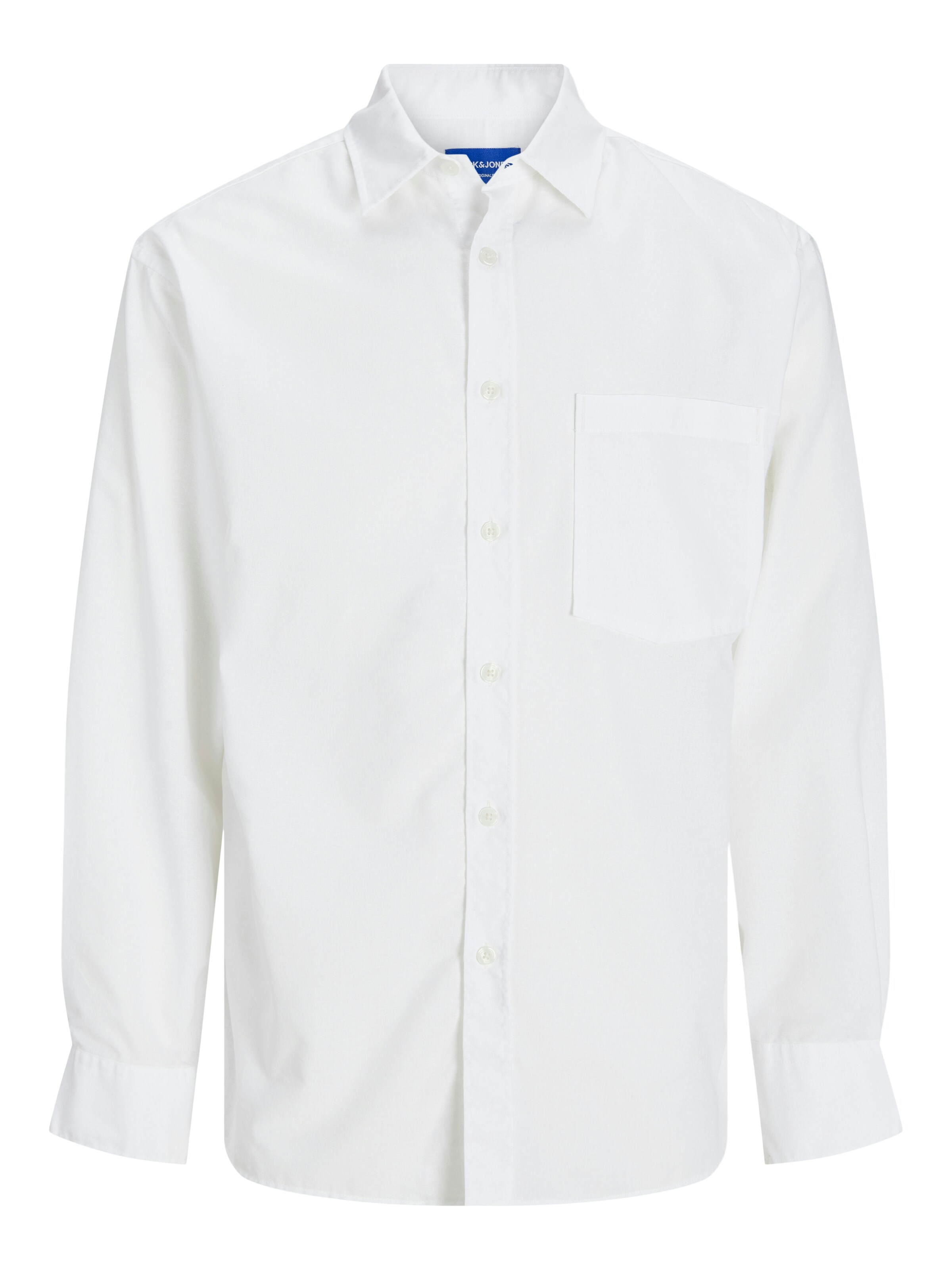 JACK & JONES Comfort fit Koszula 'JORMARGATE' w kolorze biały: przód