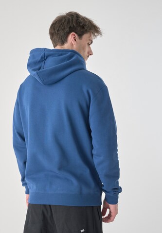 Cleptomanicx Sweatshirt 'Hooded Ligull Classic' in Blau