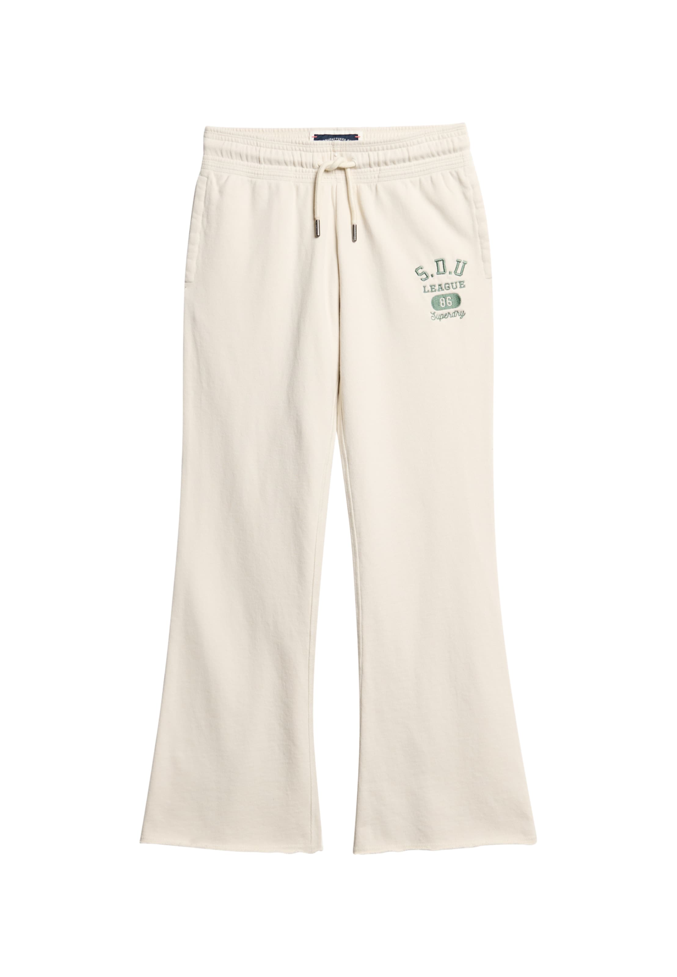 Pantalon 'Athletic Essentials' Superdry & Co en beige : devant