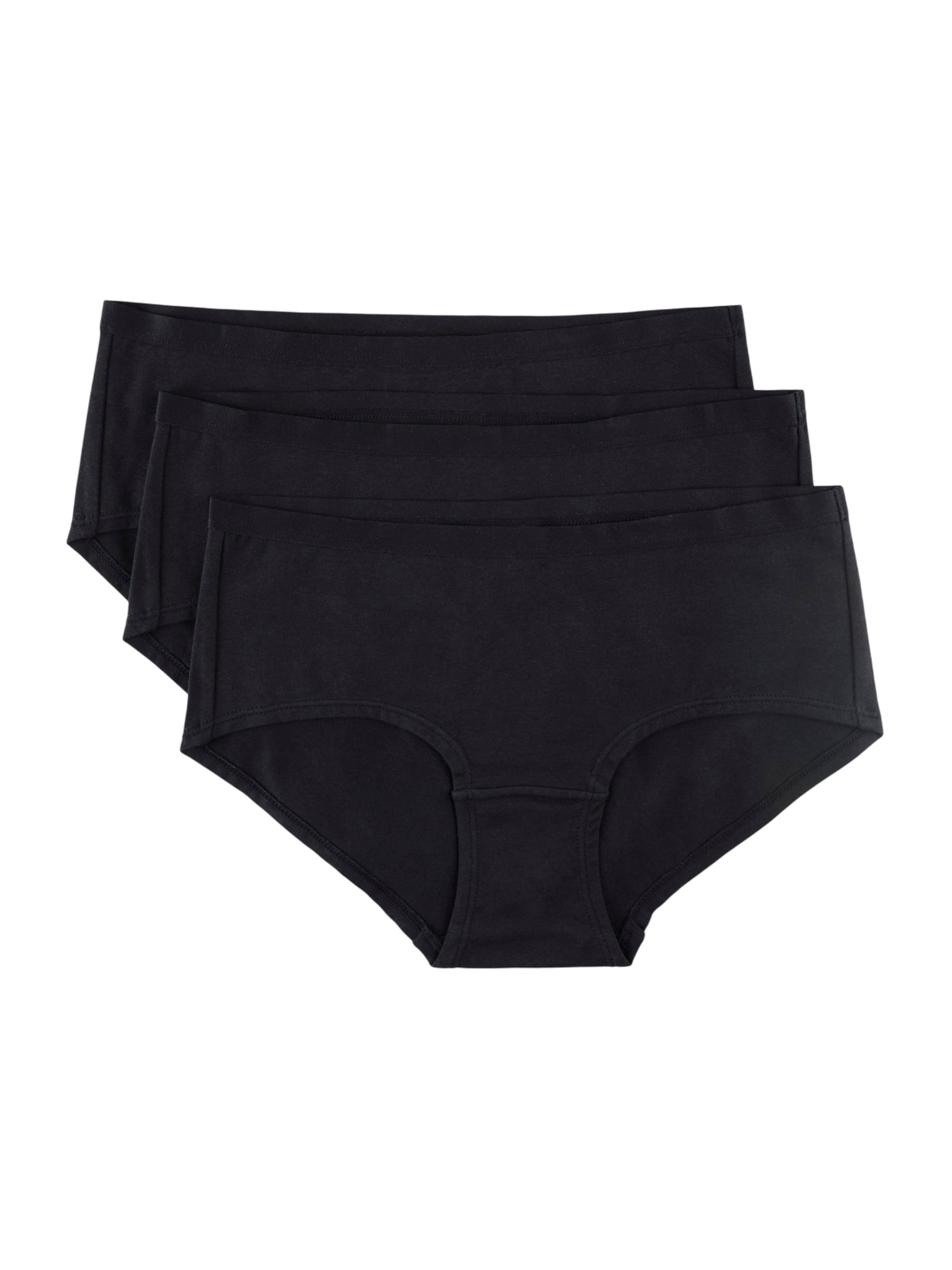 Lindex Panty 'Carin' in Schwarz: Vorderseite