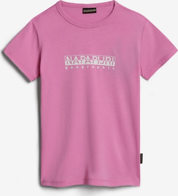 NAPAPIJRI Тениска в розово: отпред