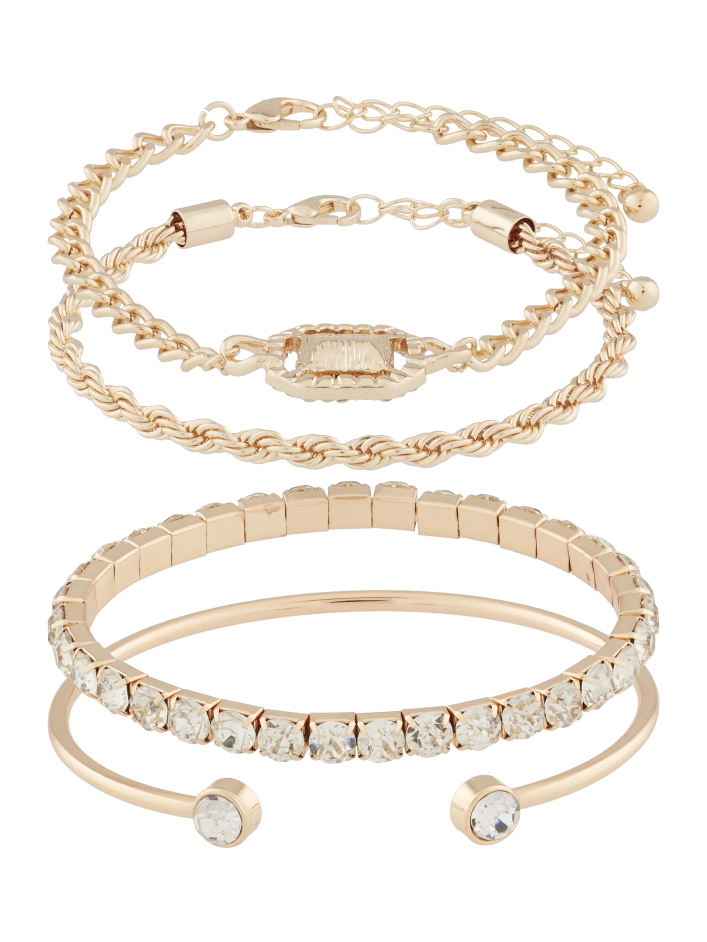 ABOUT YOU Bracelet 'KCB-55952V' in Gold: front